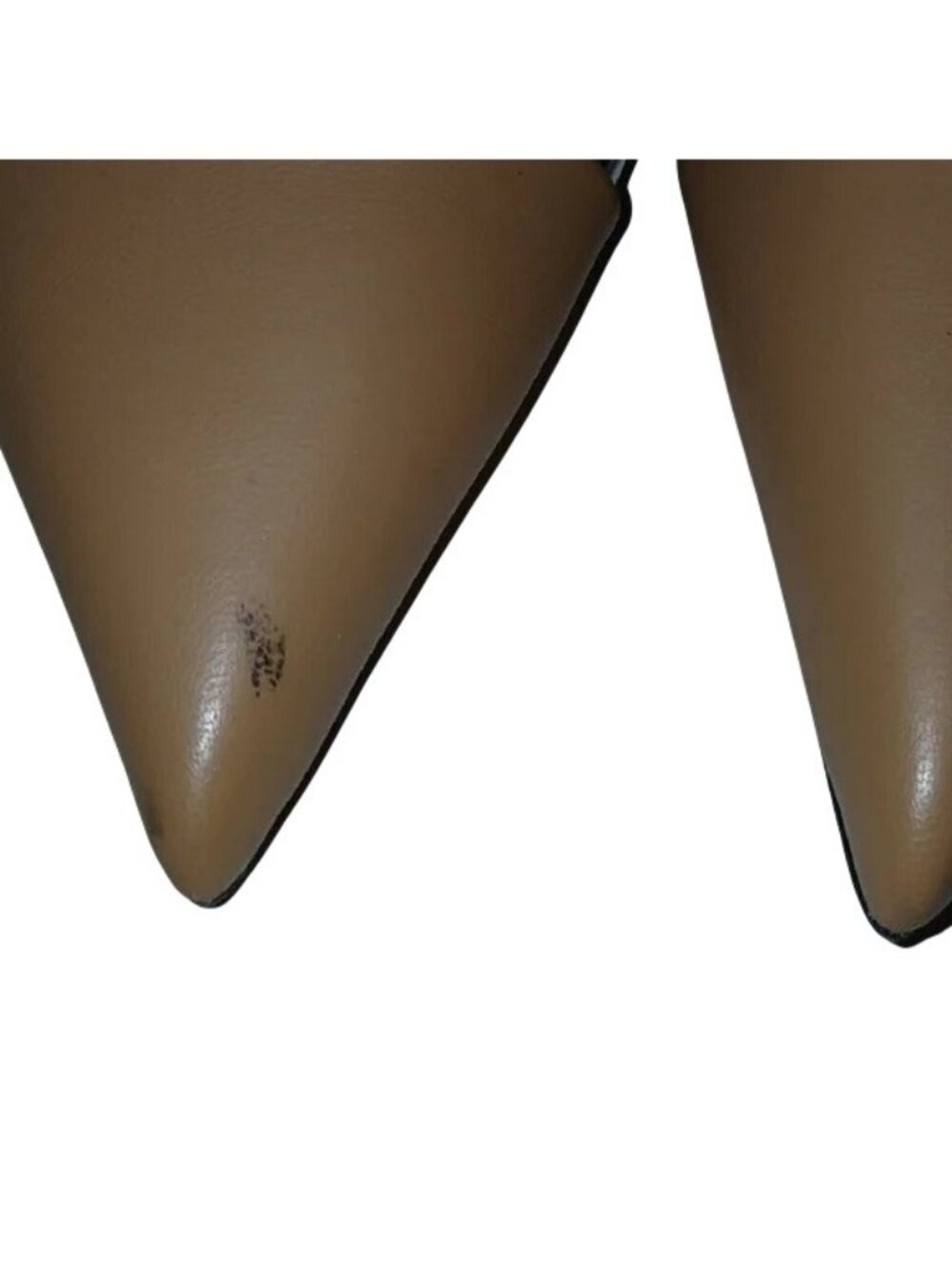 Zara Color Block Clear Slingback Kitten Heels - Picture 3 of 5
